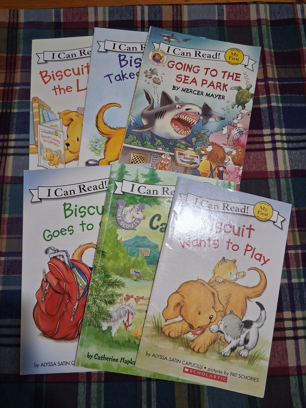 Biscuit & Friends Children's Book Bundle - White/Yellow